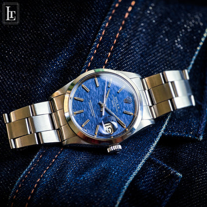 Rolex Date ref.1500 “jeans dial”