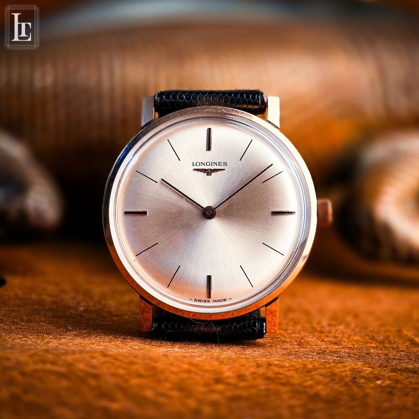 Longines extra slim rose gold