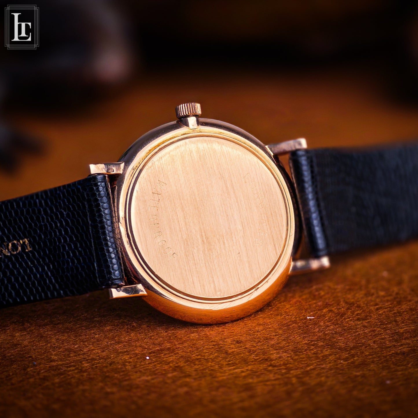 Longines extra slim rose gold