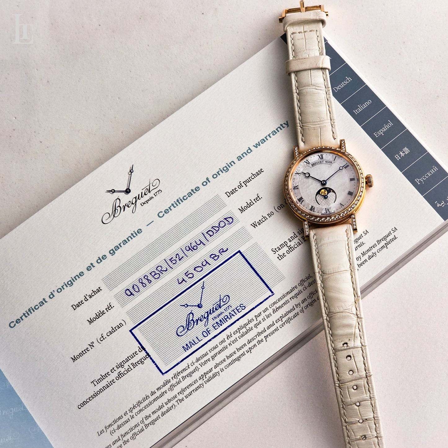 Diamanti Breguet Classique Lady MoP