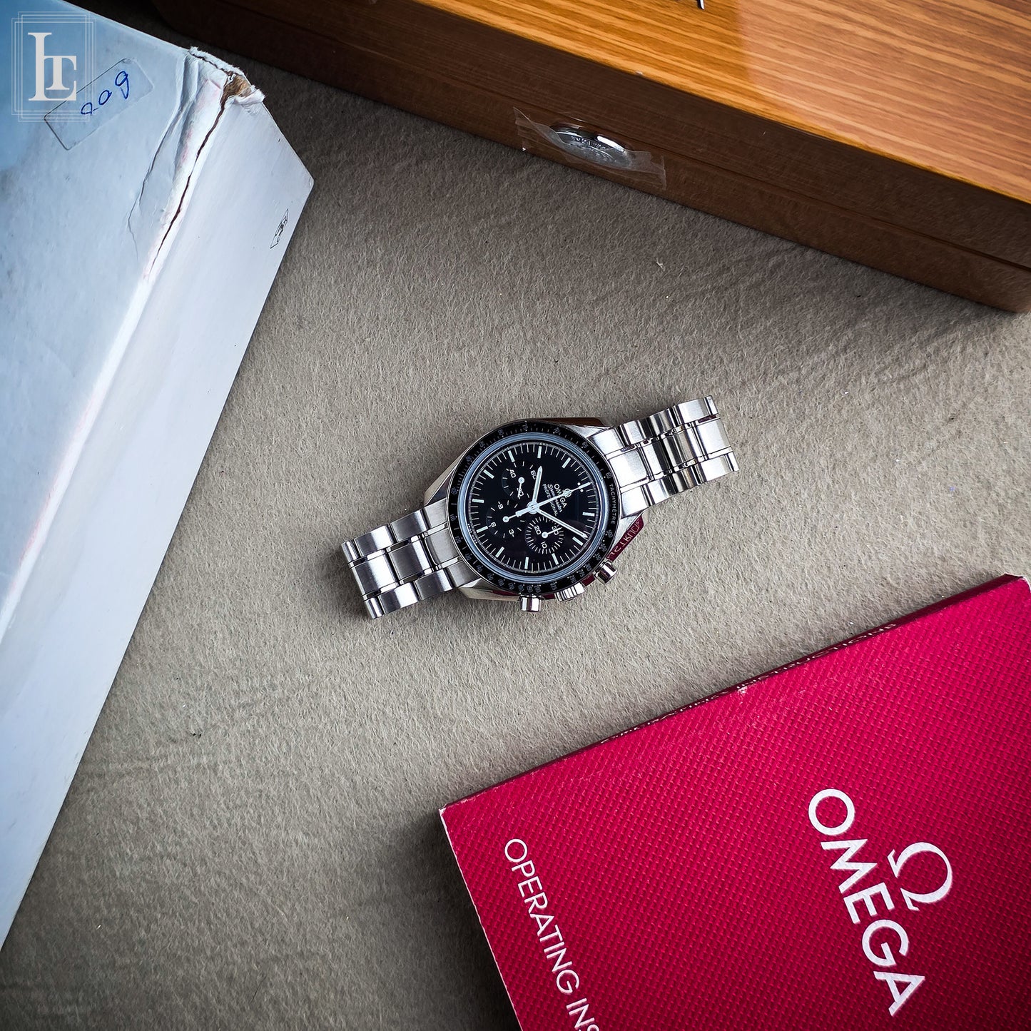 Omega Speedmaster Professional double sapphire
