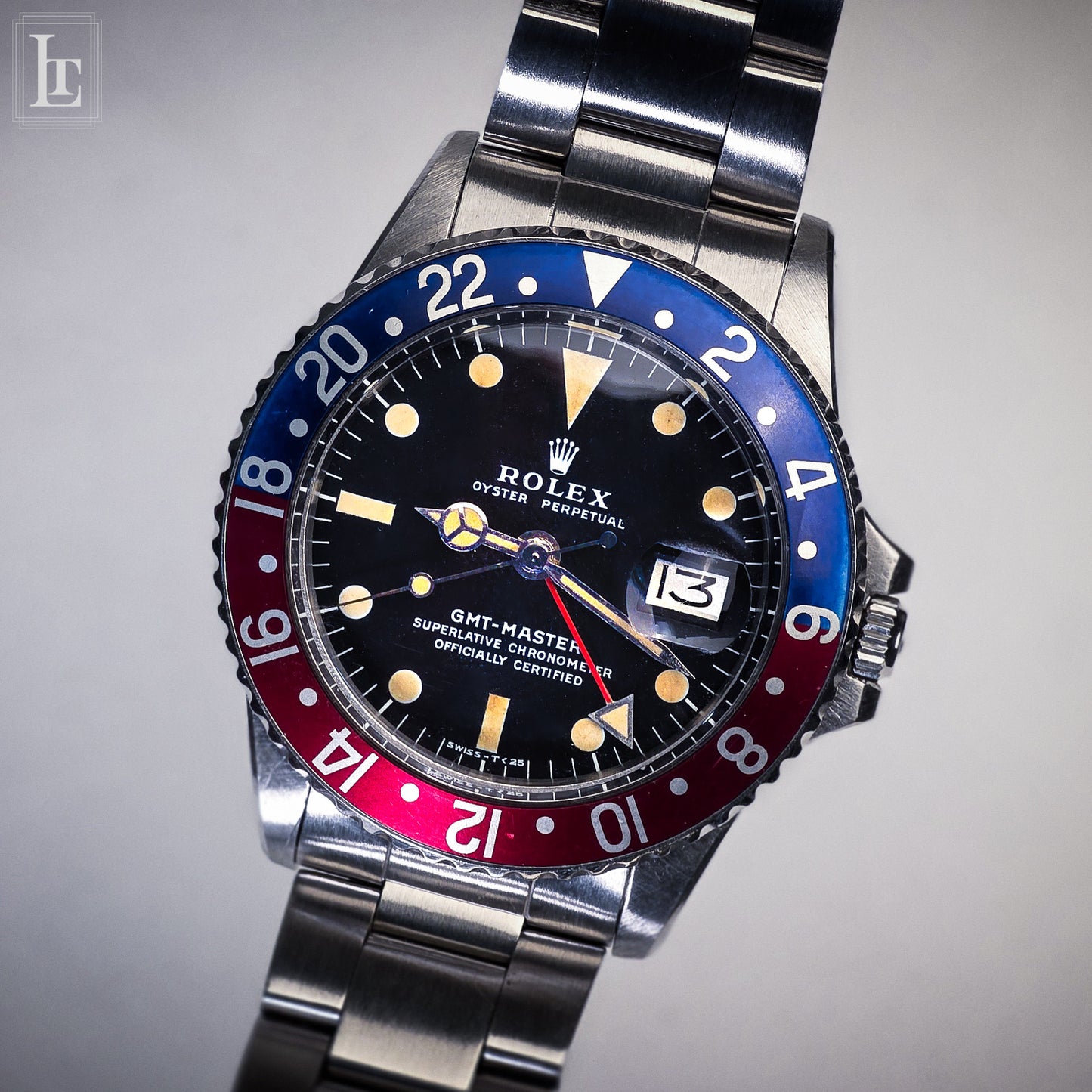 Rolex GMT Master 1675 MK2 b&p 1977