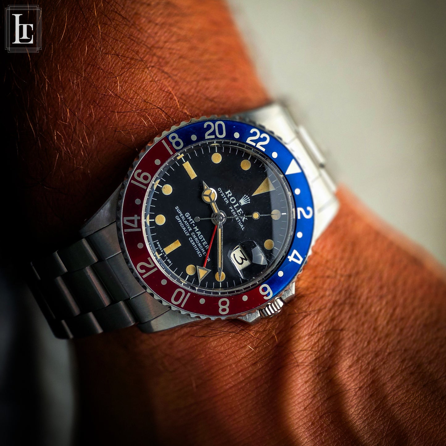 Rolex GMT Master 1675 MK2 b&p 1977