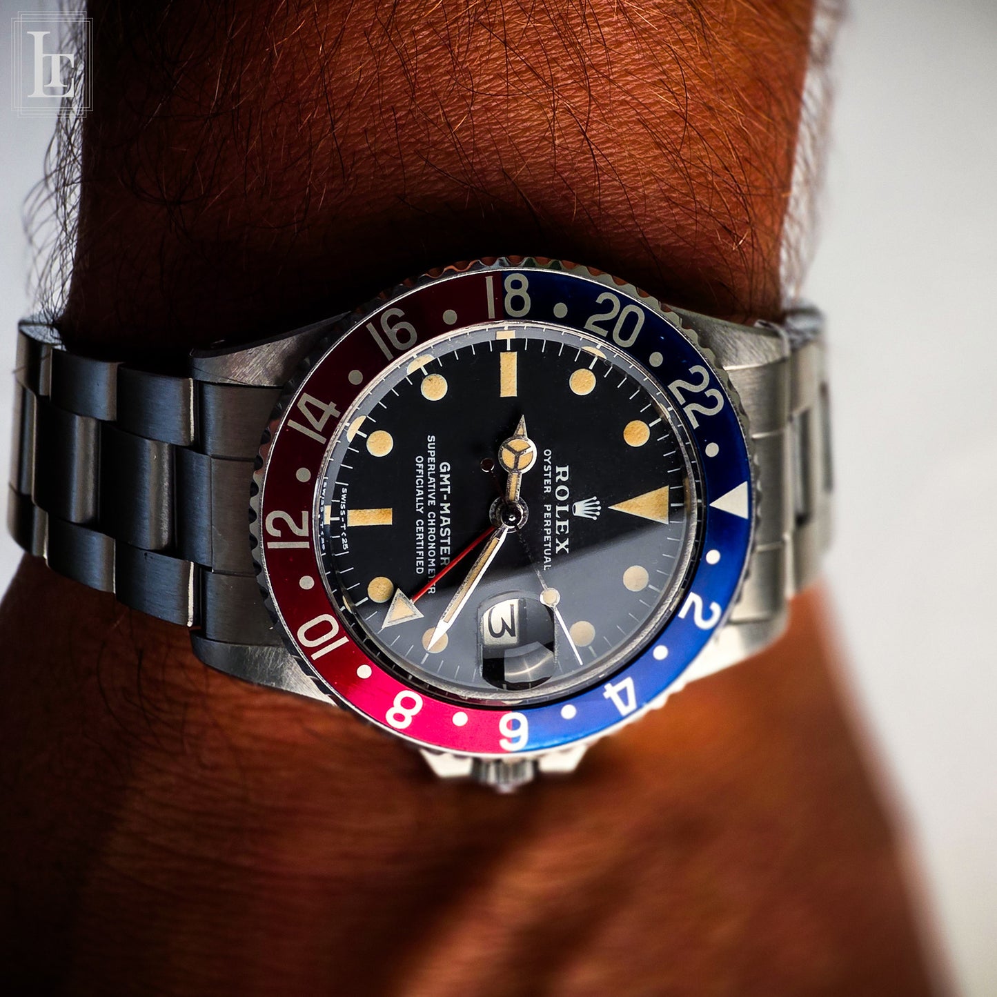 Rolex GMT Master 1675 MK2 b&p 1977