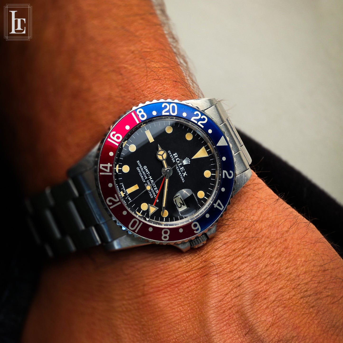 Rolex GMT Master 1675 MK2 b&p 1977