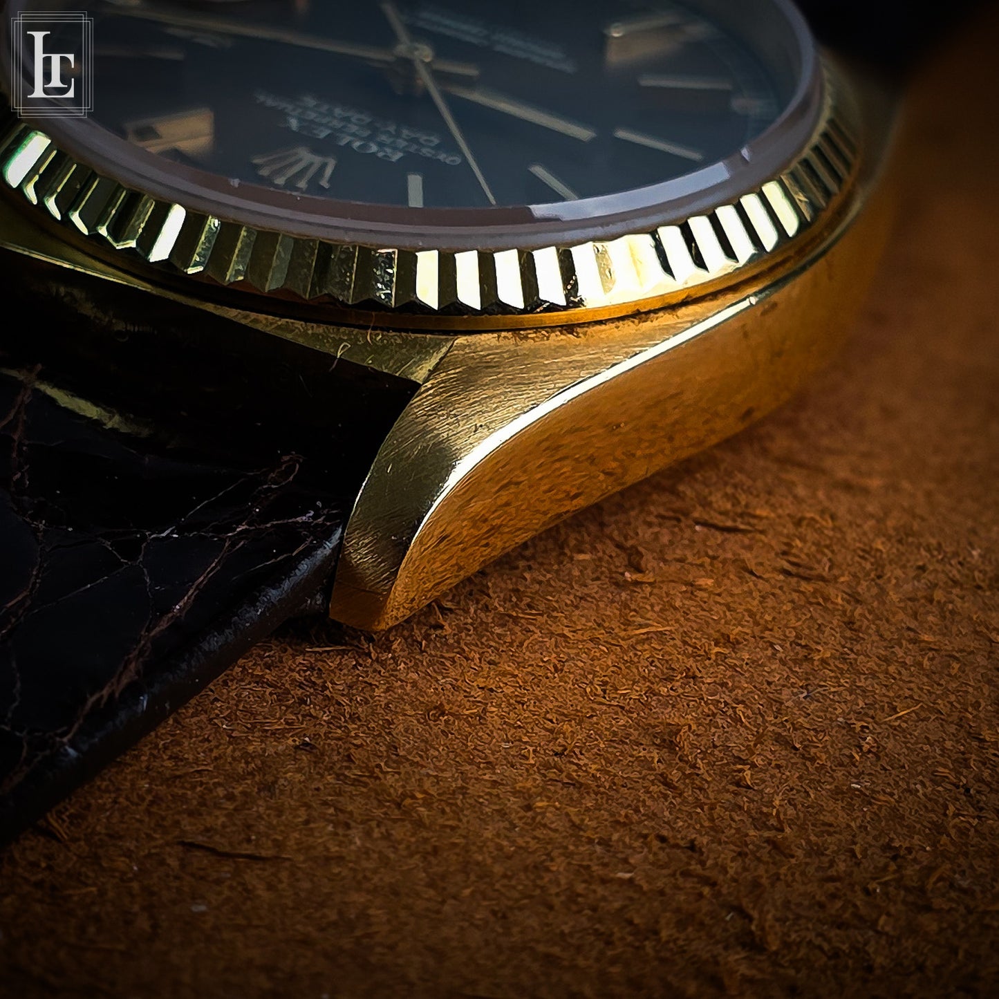 Rolex Day-Date 18038 brown