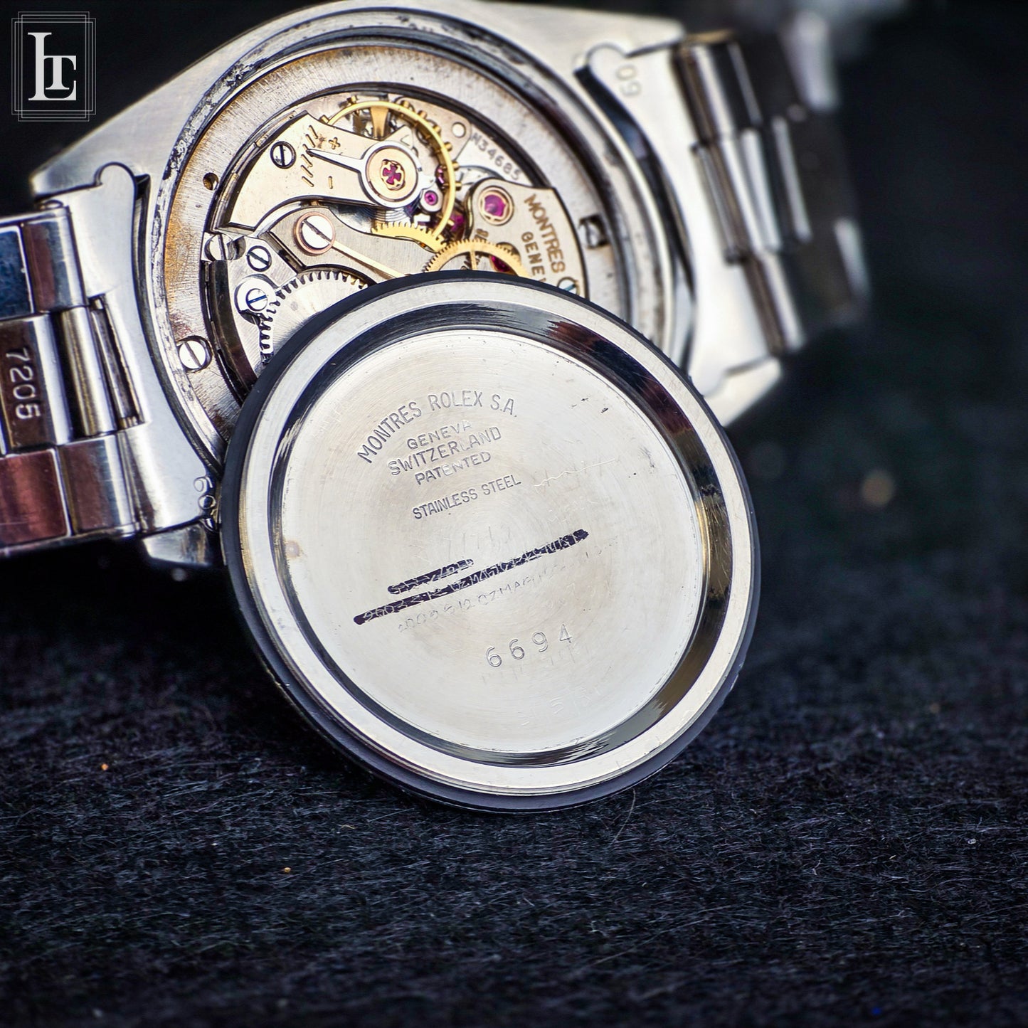Rolex Oysterdate Precision nero