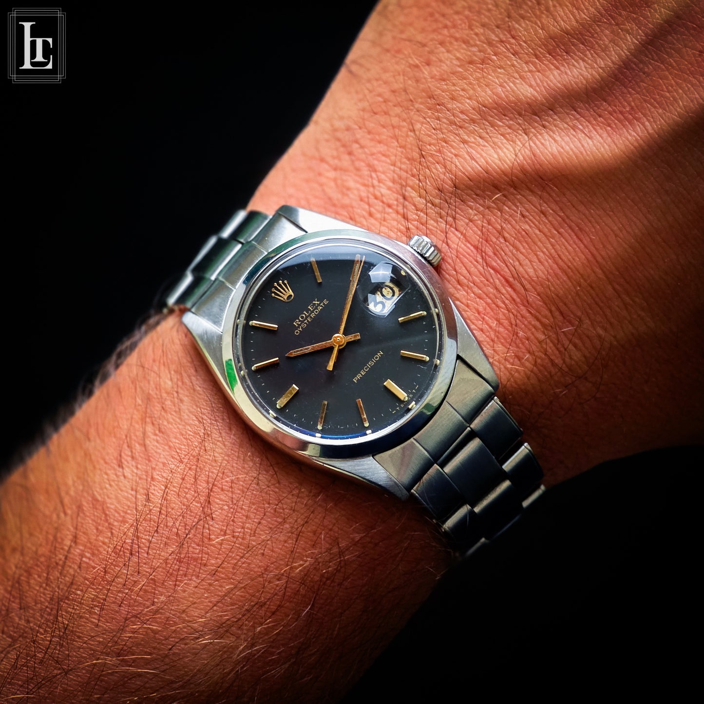 Rolex Oysterdate Precision nero