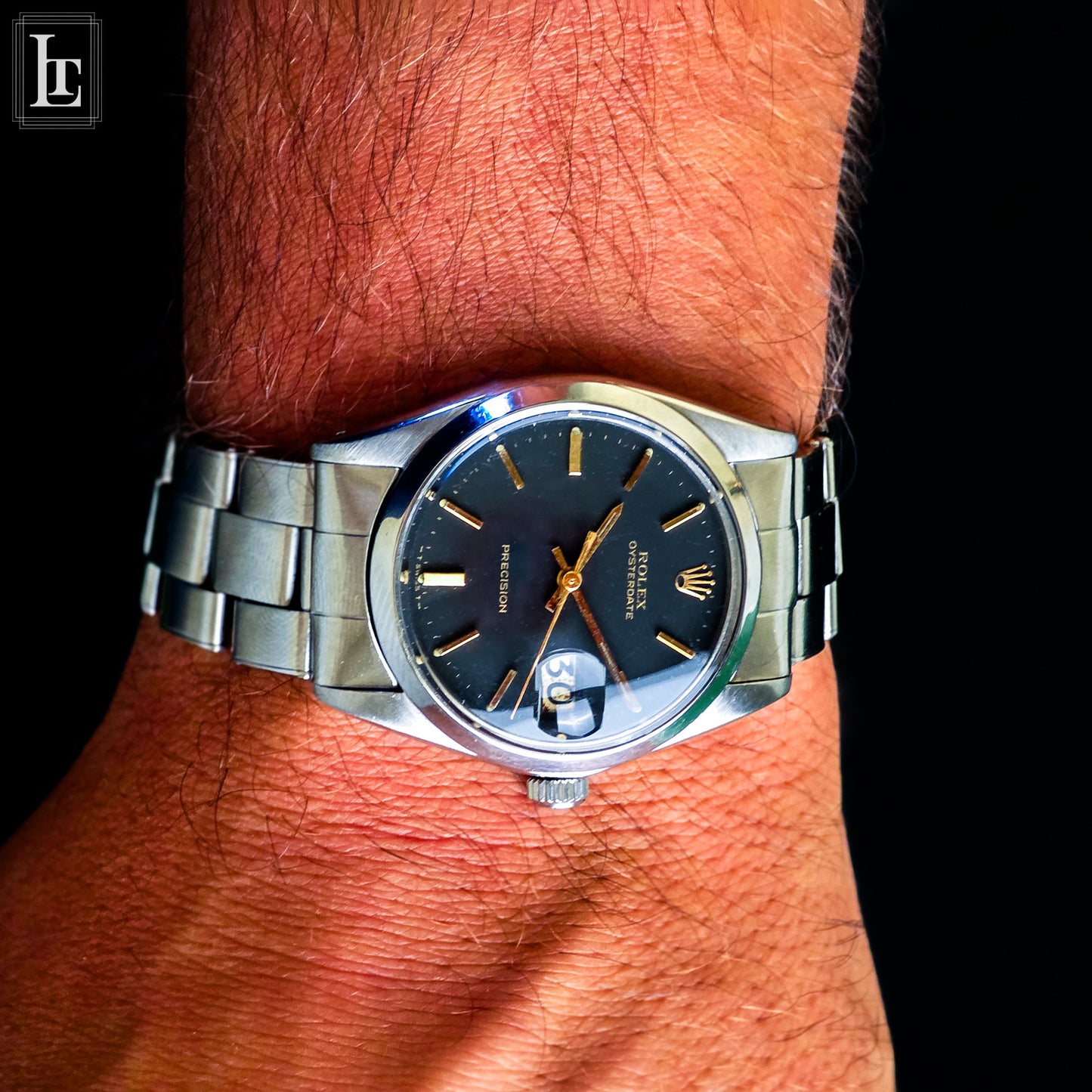 Rolex Oysterdate Precision nero