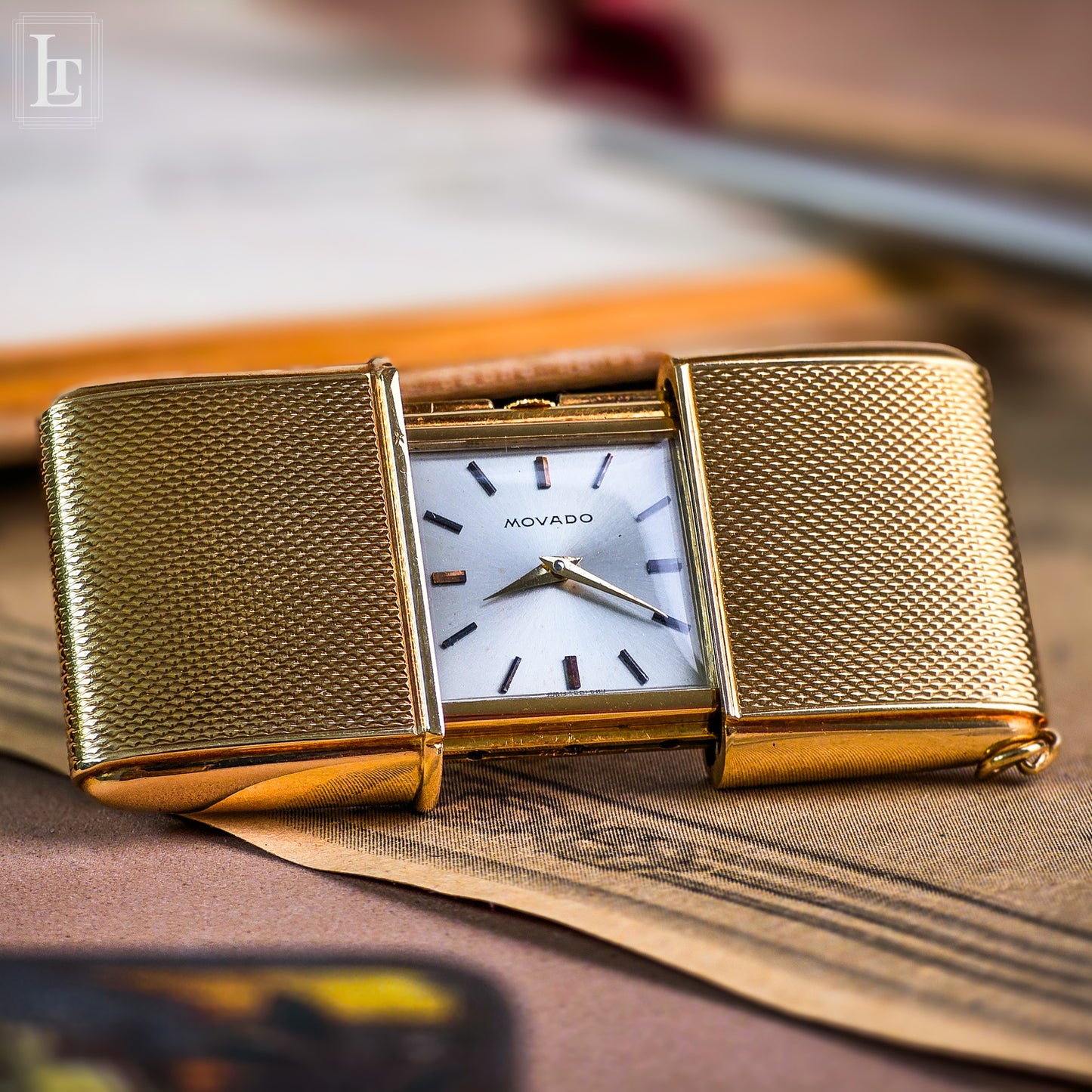 Movado Gold Ermeto Deluxe 18k