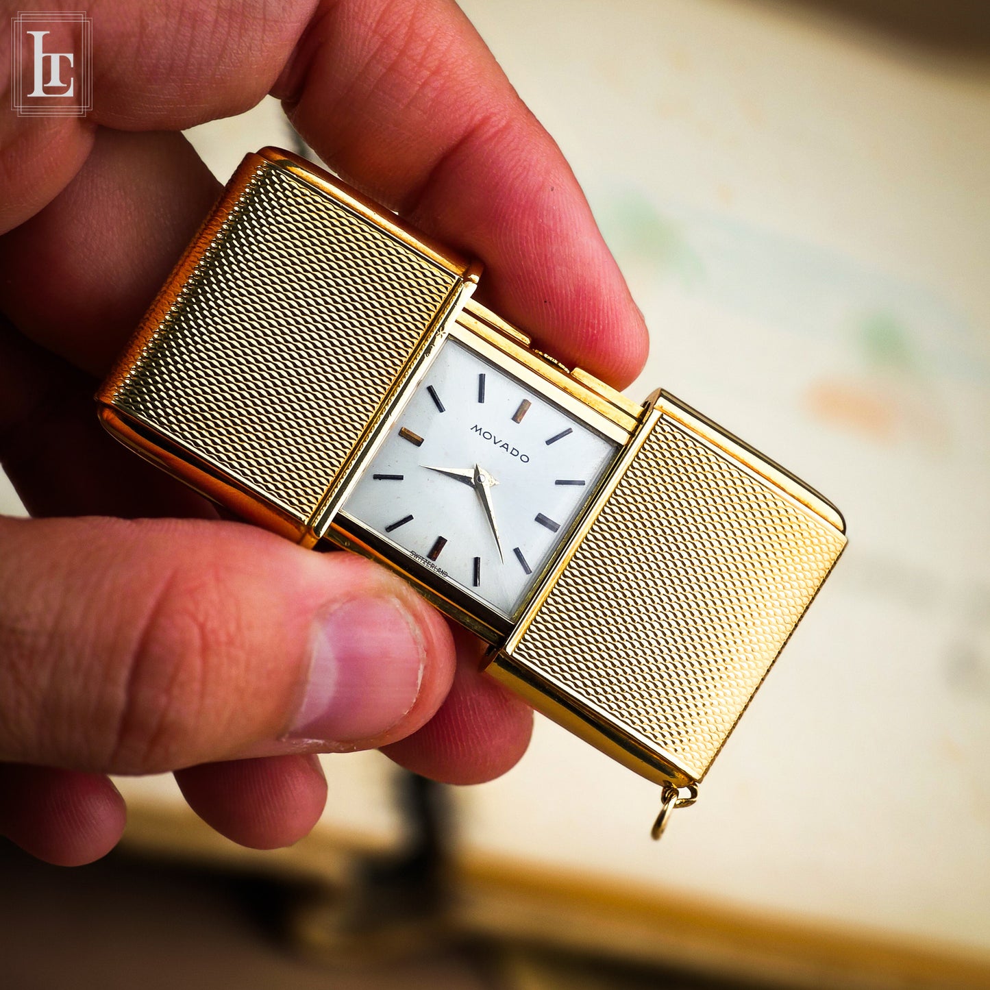 Movado Gold Ermeto Deluxe 18k
