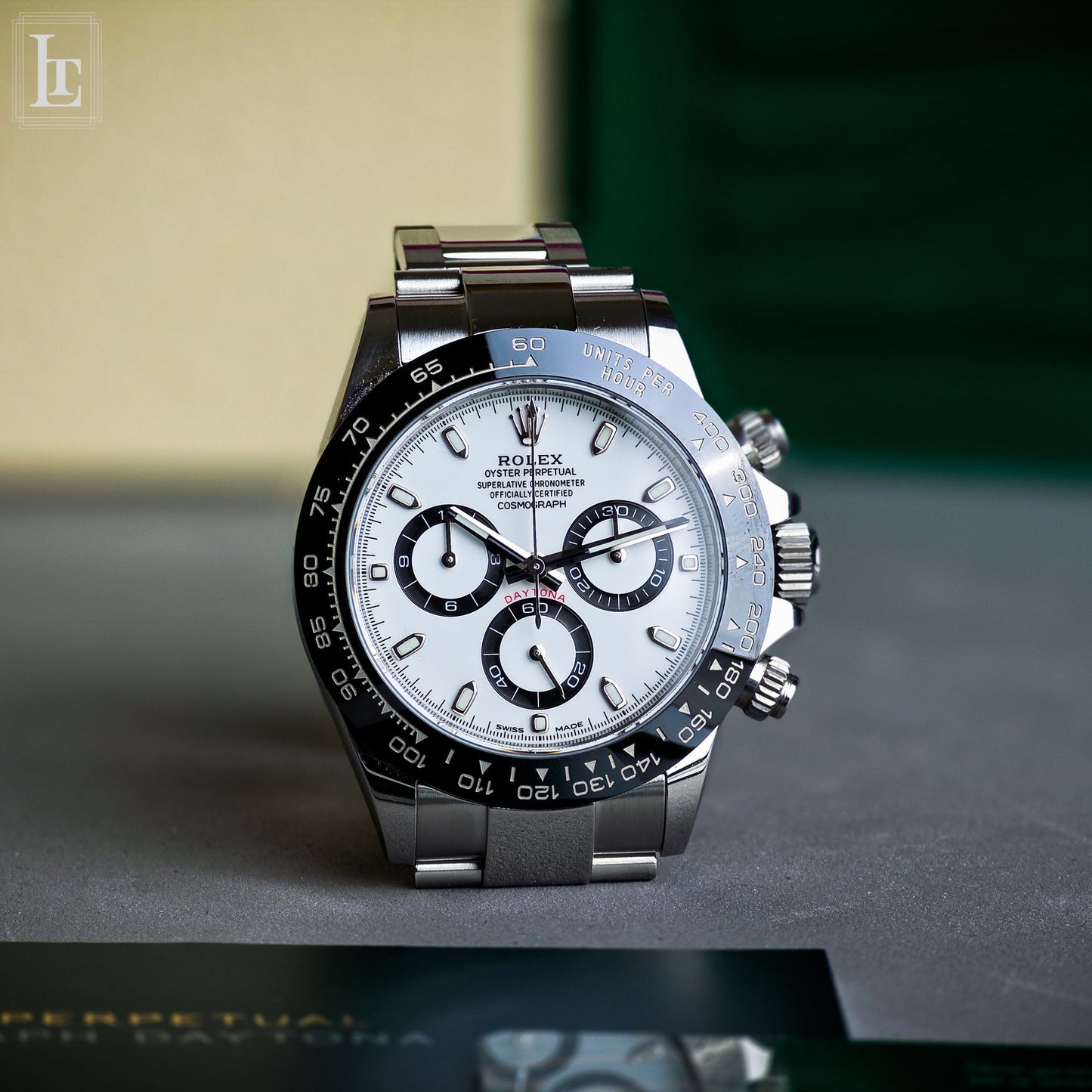 Rolex Daytona 116500 LN panda b&p