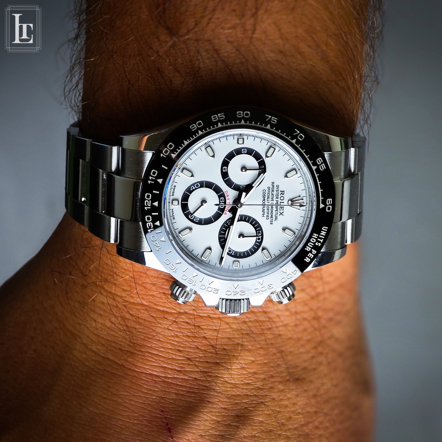 Rolex Daytona 116500 LN panda b&p