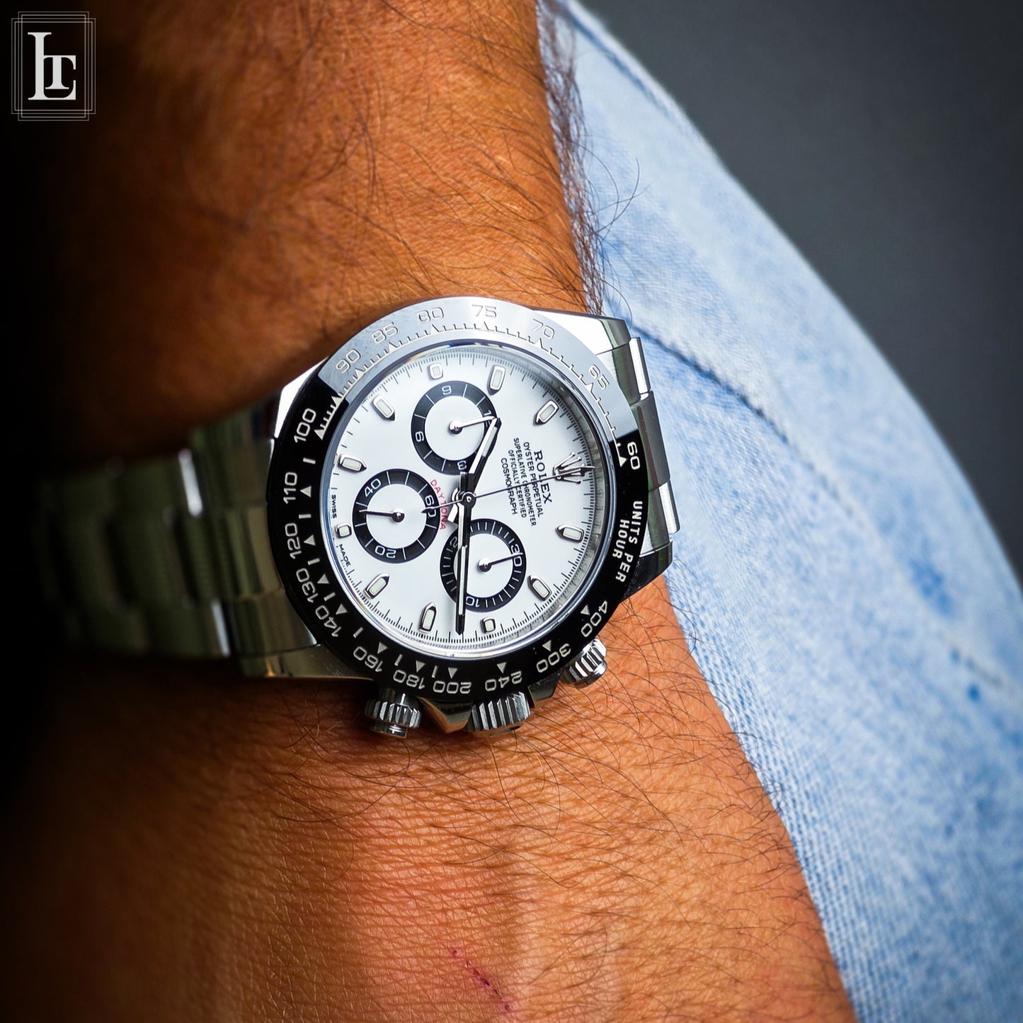 Rolex Daytona 116500 LN panda b&p