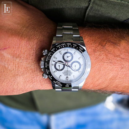 Rolex Daytona 116500 LN panda b&p