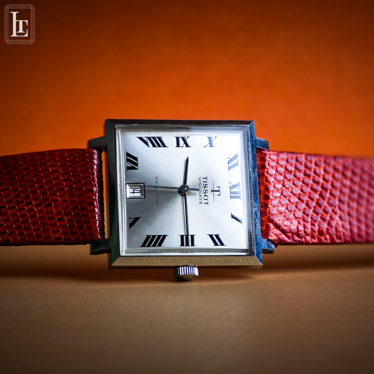 □8884 TISSOT ティソ VISODATE SEASTAR ヴィソデイト シースター 手 