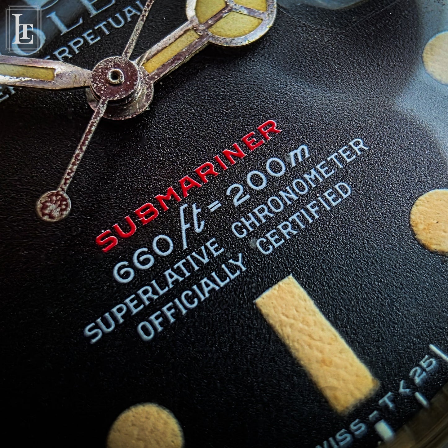 Rolex Submariner 1680 red writing MK IV
