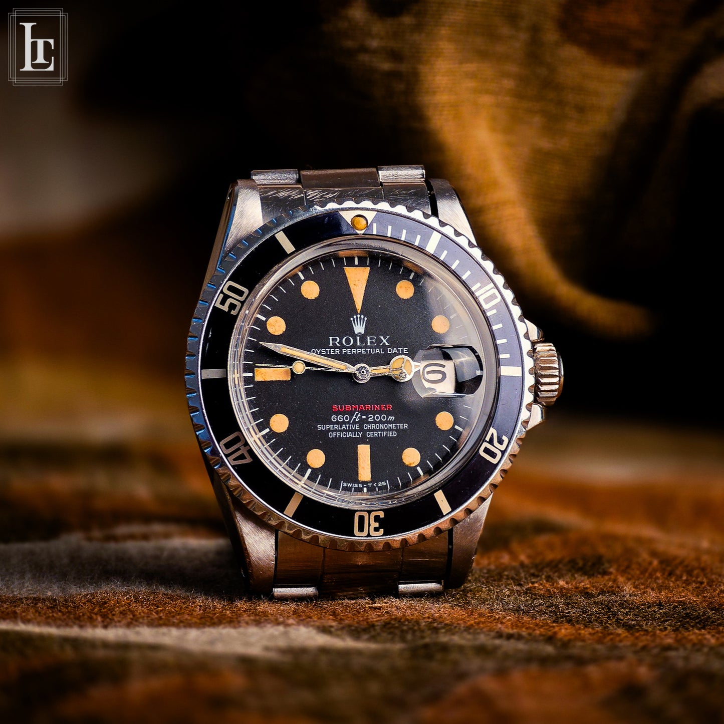 Rolex Submariner 1680 red writing MK IV