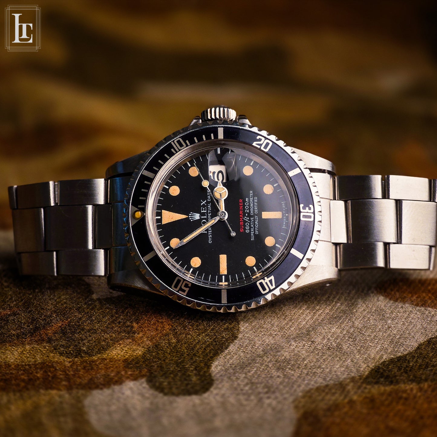Rolex Submariner 1680 red writing MK IV