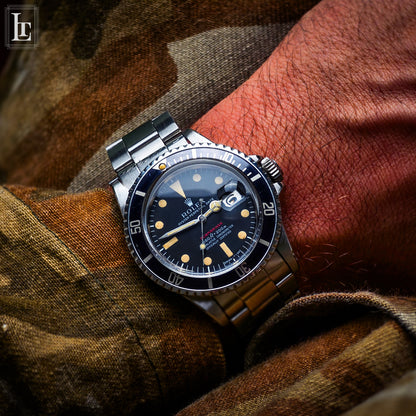 Rolex Submariner 1680 red writing MK IV