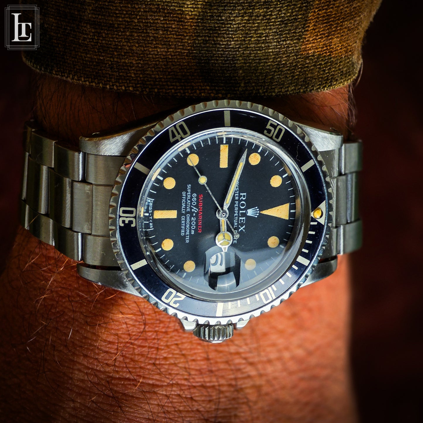 Rolex Submariner 1680 red writing MK IV