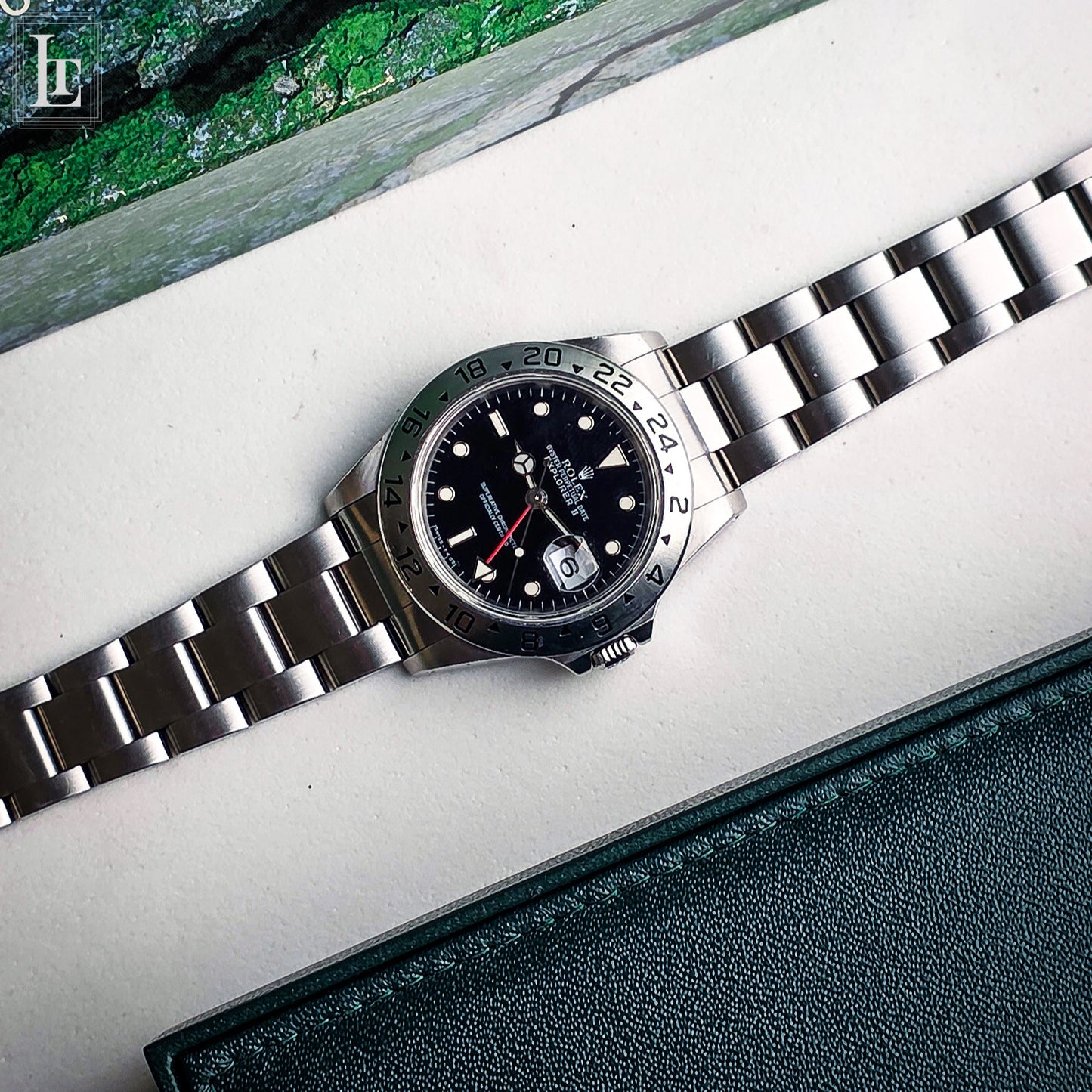 Rolex Explorer II black with box