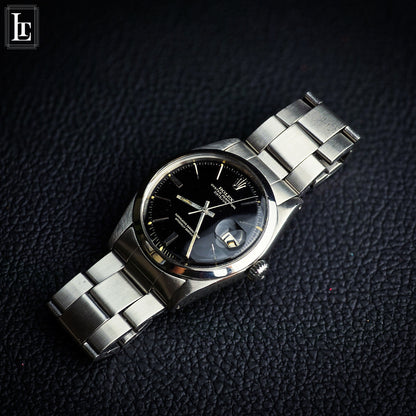 Rolex Datejust ref.1600 black gilt