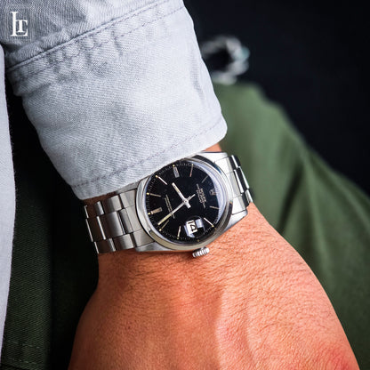 Rolex Datejust ref.1600 black gilt