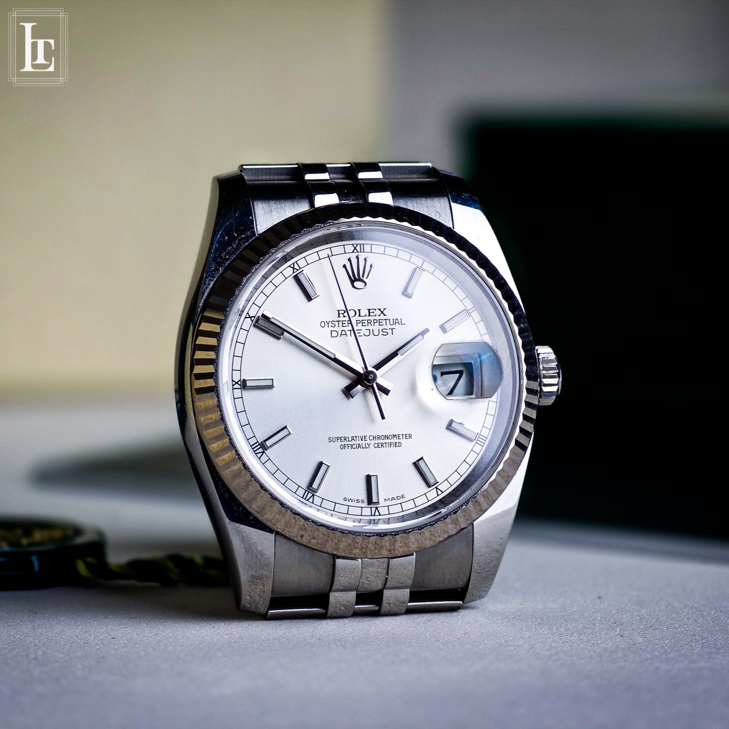 Rolex Datejust 116234 b&p white