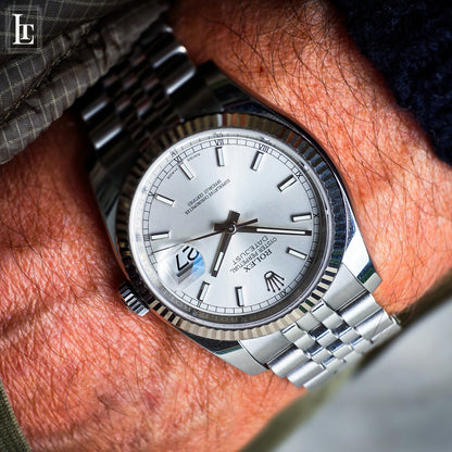 Rolex Datejust 116234 b&p white