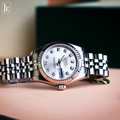 Rolex Datejust 179174 brilli white