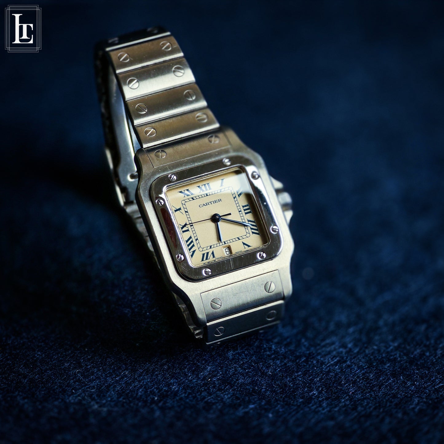 Cartier Santos Galbée Boutique dial