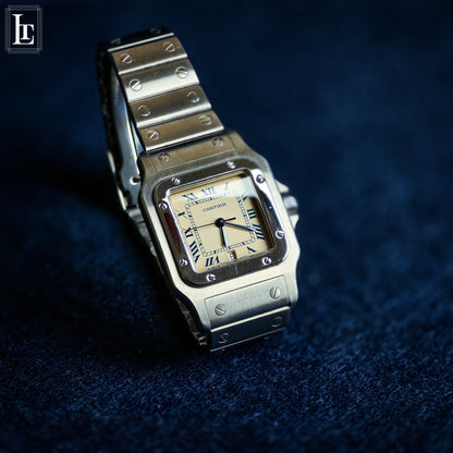 Cartier Santos Galbée Boutique dial