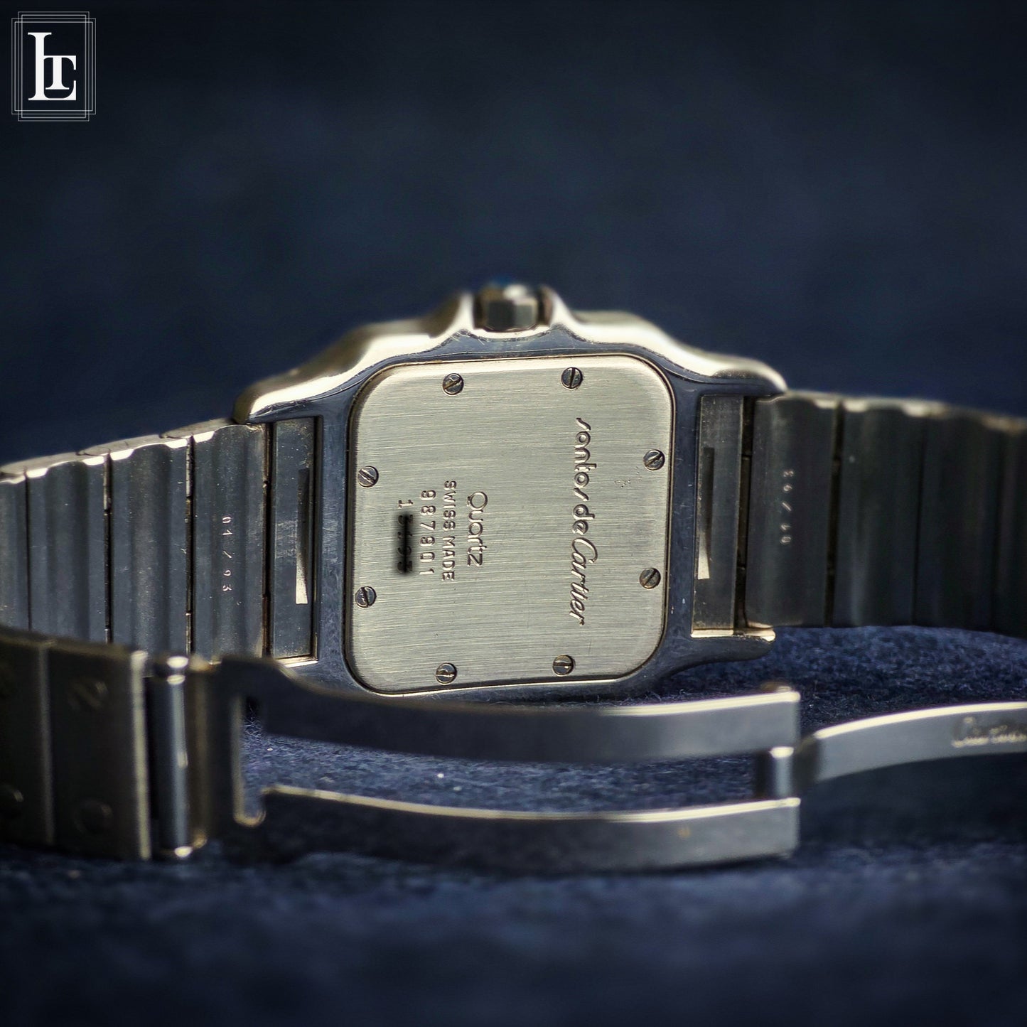 Cartier Santos Galbée Boutique dial