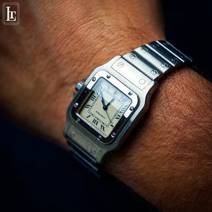 Cartier Santos Galbée Boutique dial