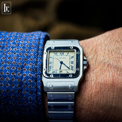 Cartier Santos Galbée Boutique dial
