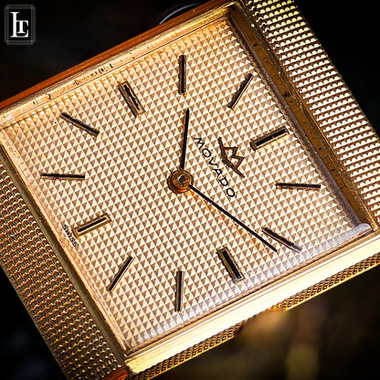 Movado "Clou de Paris" gold