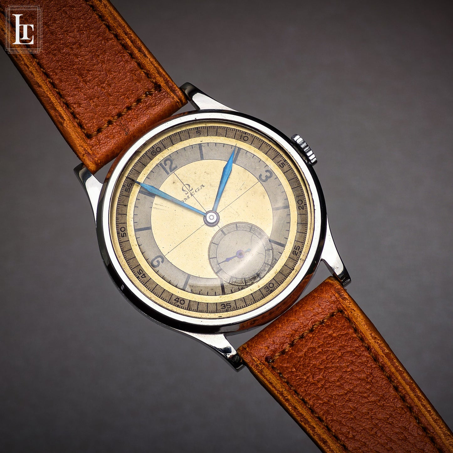 Omega CK 859 Sector Dial 26.5 two tone