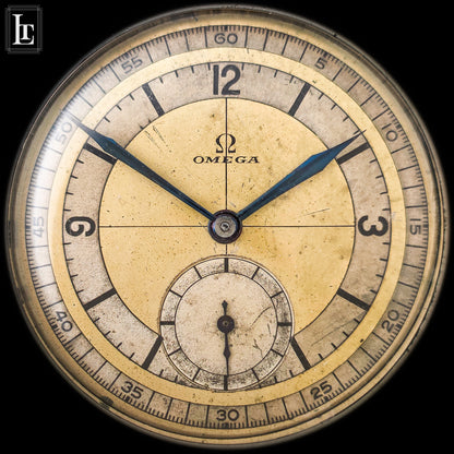 Omega CK 859 Sector Dial 26.5 two tone