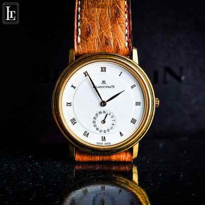 Blancpain Villeret Calendario Oro