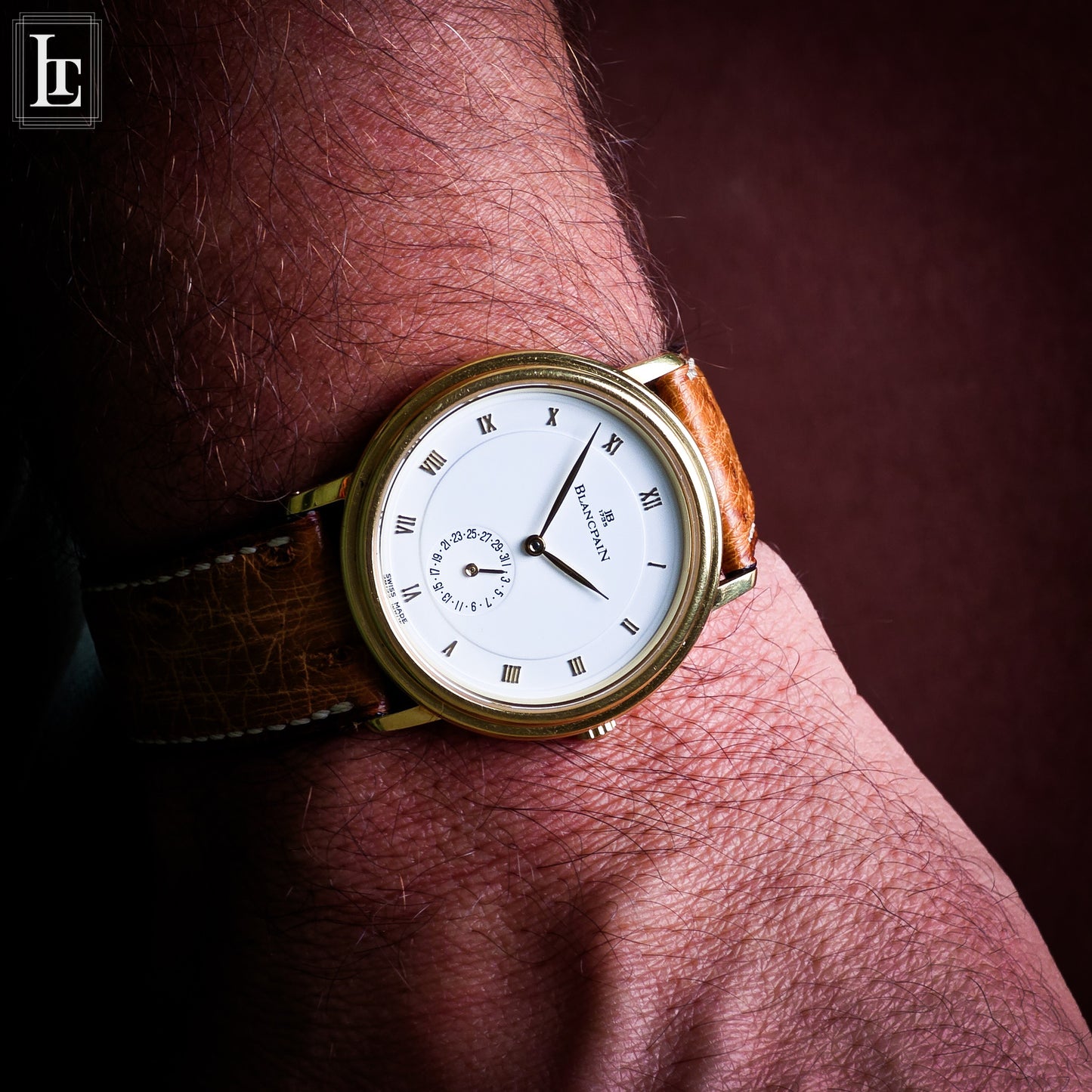 Blancpain Villeret Calendario Oro