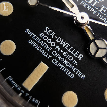 Rolex Seadweller 1665 "Great White" MK1