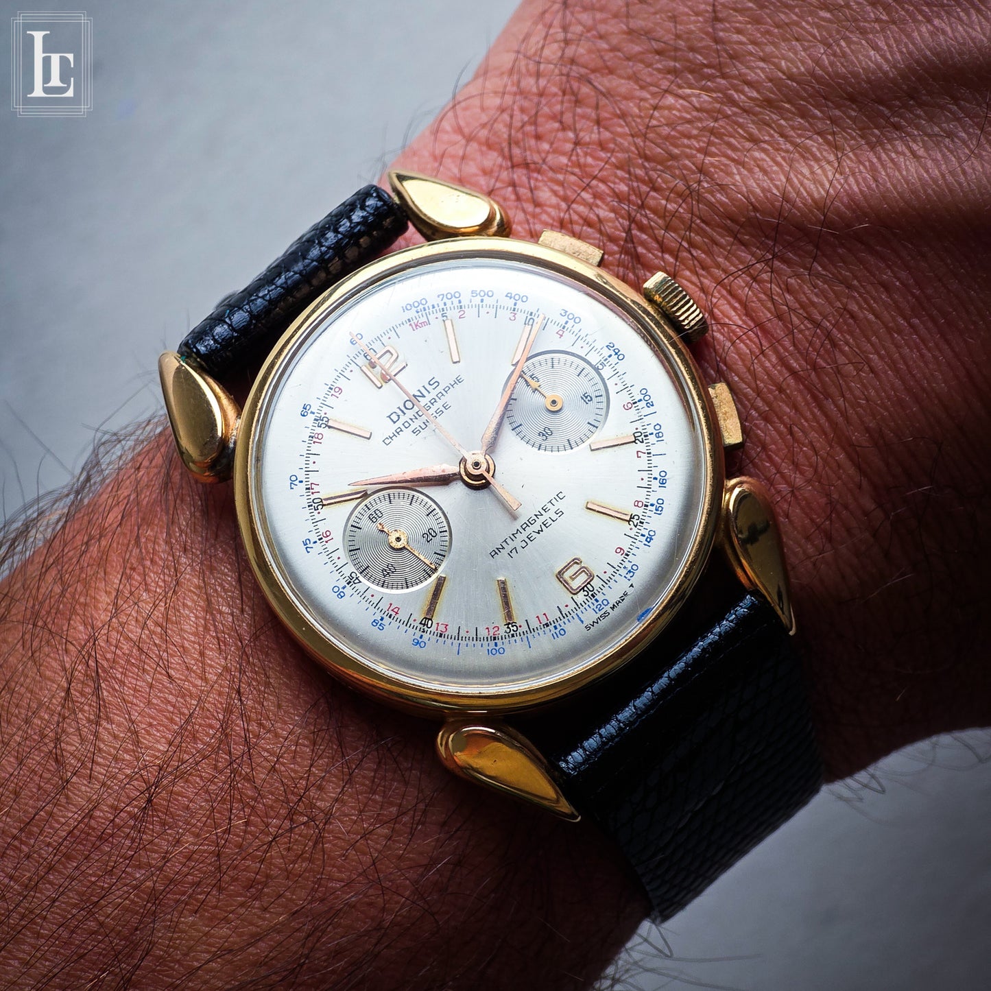 Dionis Chronographe Suisse gold