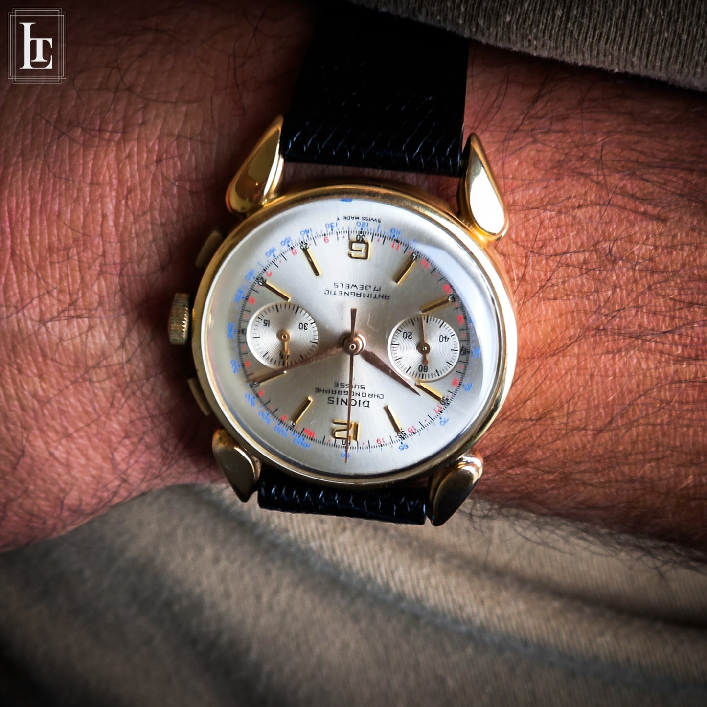 Dionis Chronographe Suisse gold