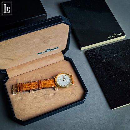 Blancpain Villeret Calendario Oro