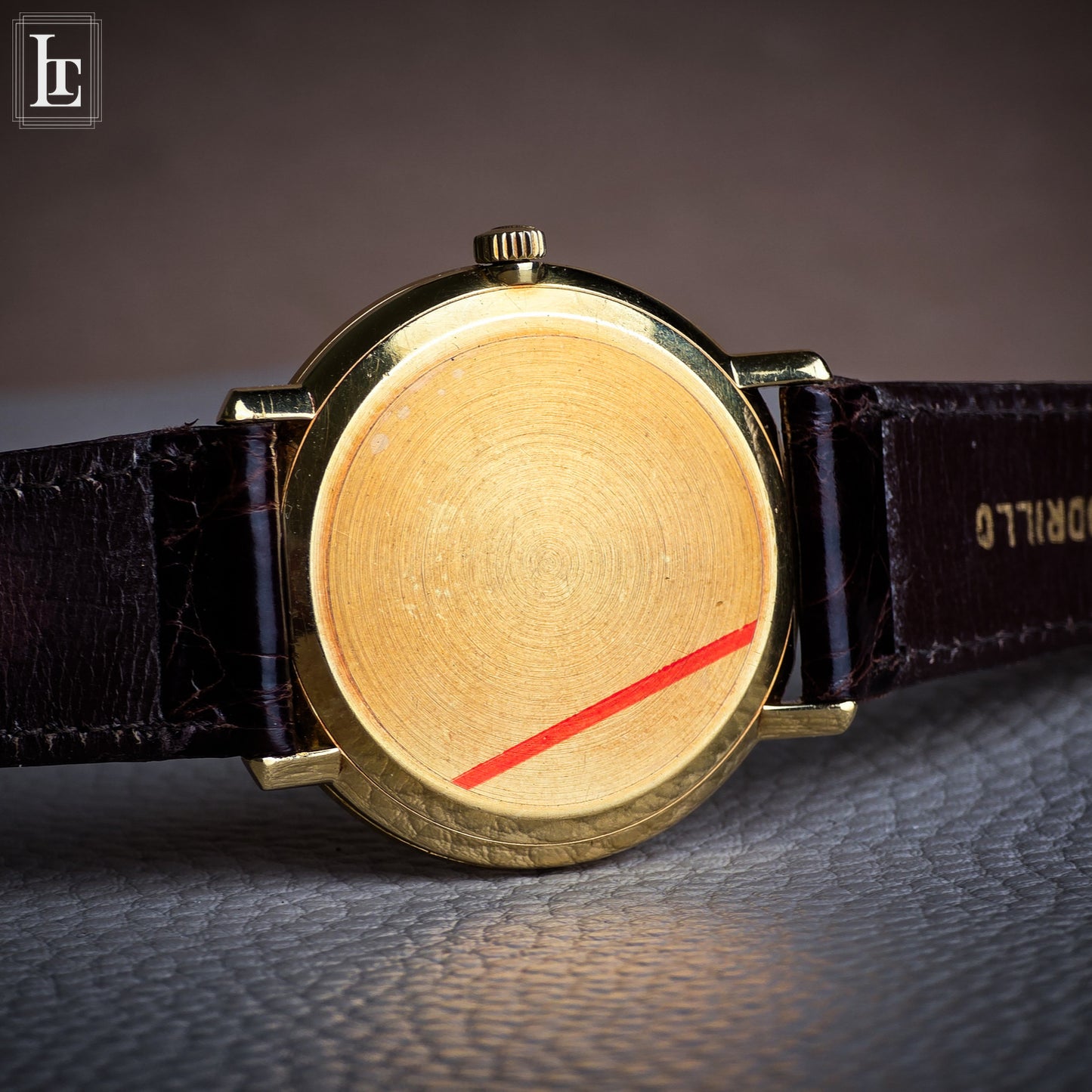 Movado Gentleman Automatic 18k linen