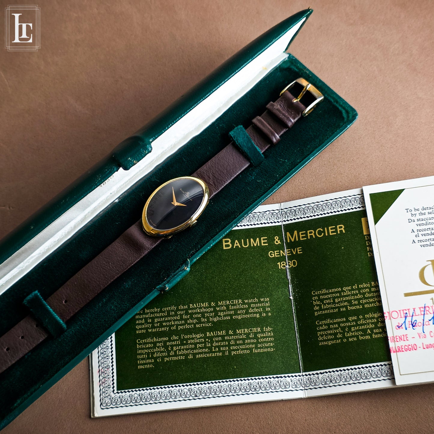 Baume & Mercier Bagnoire lady gold