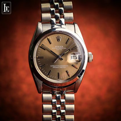 Rolex Date ref.1500 dial caramello