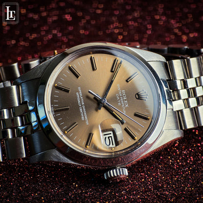 Rolex Date ref.1500 dial caramello