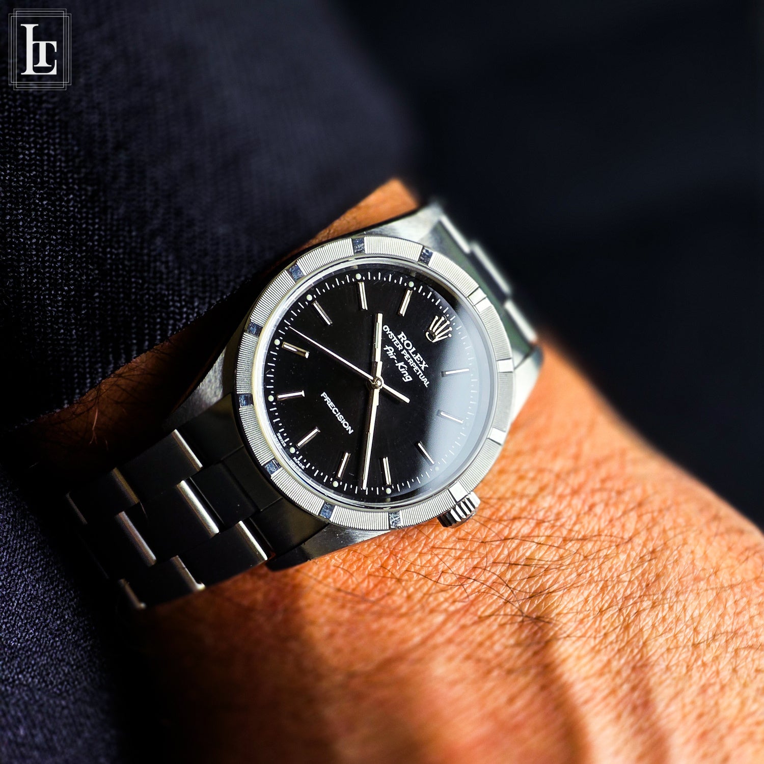 Rolex Air King 14010 black – Luxo Time Firenze
